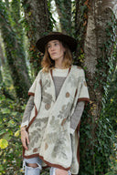 Ruana Amanda (con ecoprint)