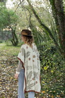 Ruana Amanda (con ecoprint)