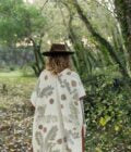 Ruana Amanda (con ecoprint)