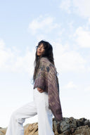 Poncho Florence (con ecoprint)