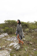 Ruana Amanda (con ecoprint)